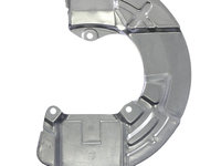 Protectie stropire disc frana Volvo S60 (Rs), 11.2000-03.2004, S70/V70/C70/Cabrio (Ls/Lw), 11.1996-12.2005, S80 (Ts/Xt), 05.1998-04.2006, fata, Dreapta, metal