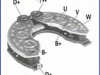 Punte diode Citroen XANTIA (X1), PEUGEOT 106 (1A, 1C), TOYOTA COROLLA hatchback (_E10_) - HCO 139664