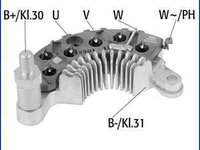 Punte diode OPEL ASTRA G caroserie F70 HÜCO 139571