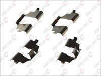 Qick brake set accesorii placute frana pt land rover freelander 1 96-2000