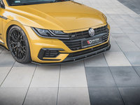 Racing Durability Prelungire Bara Fata Splitere Lip Volkswagen Arteon R-Line VWAR1RLINECNC-FD1BRB