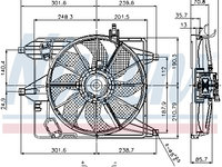 Racire 85252 NISSENS pentru Renault Kangoo Renault Megane Renault Clio Renault Symbol Renault Thalia