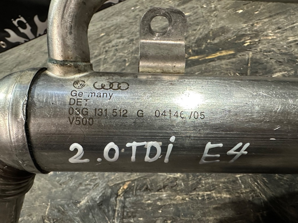Racitor gaze EGR 2.0 TDI Euro 4 BKP BMP BMM Volkswagen Passat B6 Golf 5 Audi A4 Skoda Seat - Cod 03G 131 512 G - imagine 2