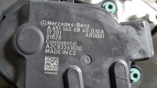 Racitor gaze + EGR A6511400675 / A6511400860 Mercedes-Benz CLA (X117) 220 d 4-matic 170cp motor OM 651.930
