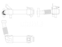 Racitor gaze EGR BMW Seria 1 (E87), Seria 3 (E46, E90, E91, E92), Seria 5 (E60, E61), X3 (E83), X5 (E53, E70), X6 (E71, E72), 2.9, 3.0, Mahle, 11717790065