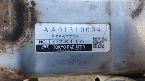 Racitor gaze egr Opel Astra J, 1.7 cdti, 2014, 55567726