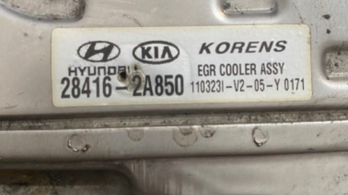 Racitor gaze Kia sportage Hyundai i40 motor 1.7 crdi 28416-2a850