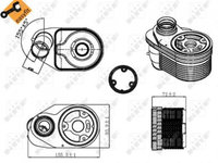 Racitor ulei Iveco DAILY V platou / sasiu 2011-2014 #3 07044002