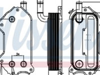 Racitor ulei LEXUS IS II, TOYOTA AURIS, AVENSIS, COROLLA, COROLLA VERSO, RAV 4 III, RAV 4 IV, VERSO 2.0 d/2.2D 07.05-