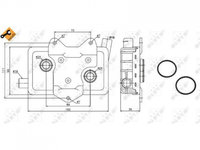 Racitor ulei Mercedes SPRINTER 2-t bus (901, 902) 1995-2006 #2 136530N