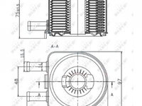 Racitor ulei Peugeot BOXER caroserie (230L) 1994-2002 #2 1103H4