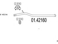 Racord evacuare 01 42160 MTS pentru CitroEn Berlingo Peugeot Partner Peugeot Ranch Peugeot Grand