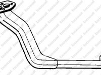 Racord evacuare 785-013 BOSAL pentru Opel Kadett