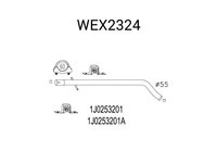 Racord evacuare AUDI A3 (8L1) (1996 - 2003) QWP WEX2324 piesa NOUA