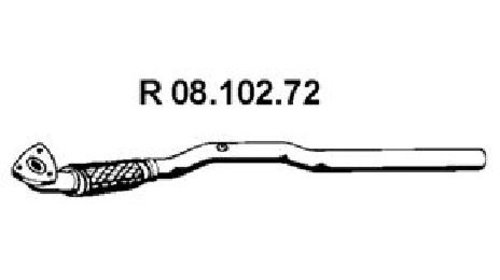 Racord evacuare fata OPEL ZAFIRA A ( F75 ) 04