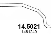 Racord evacuare FORD GALAXY (WA6) (2006 - 2015) ASSO 14.5021