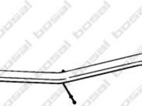 Racord evacuare MAZDA 2 (DY) (2003 - 2016) BOSAL 965-129