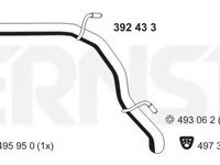 Racord evacuare VW CRAFTER 30-50 platou / sasiu (2F_), MERCEDES-BENZ SPRINTER 3,5-t platou / sasiu (906), MERCEDES-BENZ SPRINTER 5-t platou / sasiu (9