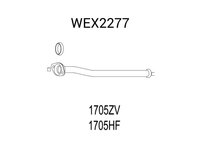 Racord evacuare WEX2277 QWP pentru Peugeot 206