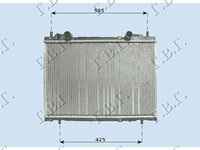 RAD. 1,4-2,0 +Ac/ (37.5x56,3) (W/VALV) - FIAT FIAT BRAVA 95-03, FIAT, FIAT BRAVA 95-03, 040906330