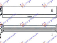 RAD INTERCOOLER 1.6-2.0 D DIESEL (540x85x64) QUICK FIT - MINI MINI CLUBMAN (R55) 10-15, PEUGEOT, PEUGEOT EXPERT 07-16, Partea frontala, Radiator Intercooler, MINI, MINI CLUBMAN (R55) 10-15, 696906210