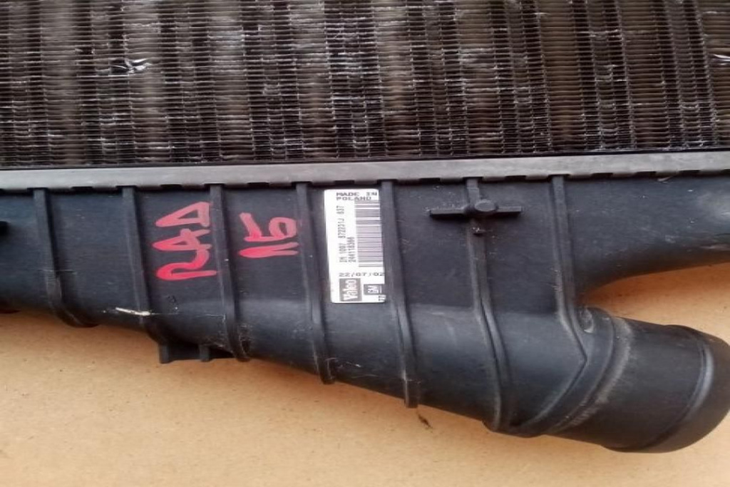 RAD15 Radiator Intercooler OPEL VECTRA C /J