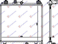 RADIATOR 1.2 BENZINA (425x485x16) (KOYO) - SUZUKI IGNIS 16-, SUZUKI, SUZUKI IGNIS 16-, 799006300