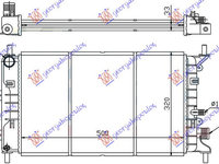 RADIATOR 1,4-1,4i-1,6(50x30), FORD, FORD ESCORT 93-95, 055606300