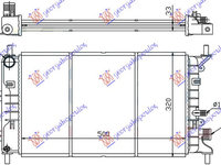 RADIATOR 1,4-1,4i-1,6(50x30), FORD, FORD ESCORT 95-98, 055806300