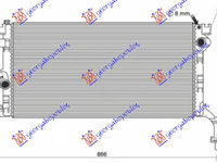 RADIATOR 1.5 DCI DIESEL +/- Ac/ MANUAL (689x329) - RENAULT RENAULT LATITUDE 10-16, RENAULT, RENAULT LATITUDE 10-16, 666706320