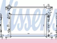 RADIATOR 1.6i 16V-2.0i 16V benz.-2.0 diesel RENAULT LAGUNA 07-15 / RENAULT LAGUNA COUPE 08-15 cod 21410-0001R