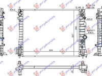 RADIATOR 1.7 DTi/CDTi AUTOMATIC DIESEL (620x510x26) - OPEL MOKKA X 16-, OPEL, OPEL MOKKA X 16-, 605106330