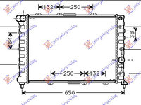 RADIATOR 1.9JTD-2.4JTD (58x39.5x24) (VALEO CLASSIC) - ALFA ROMEO ALFA ROMEO 156 03-05, ALFA ROMEO, ALFA ROMEO 156 03-05, 034406325