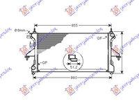 RADIATOR 2.2-2.3-3.0 JTD +/-AC DIESEL MANUAL (780x380x34) (MECANIC), PEUGEOT, PEUGEOT e BOXER 20-, 637106300