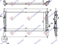 RADIATOR 2,2-2,4TDCI-2,3i +AC(76,8x38) , FORD, FORD TRANSIT 06-13, 029706300