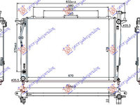 RADIATOR 2,4 BENZINA (67x48x) M/A - KIA SORENTO 09-12, KIA, KIA SORENTO 09-12, 426006300