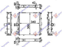 RADIATOR 2.7-2.9-S 3.2-S 3.4-3.6-3.8-4.0 BNZ (34x36.6x4.2) - F2, PORSCHE, PORSCHE CAYMAN (987C) 05-10, 652306301