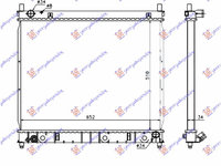 RADIATOR 2.9 TD DIESEL MANUAL (510x660x26) - SSANGYONG REXTON 04-10, SSANGYONG, SSANGYONG REXTON 04-10, 768506320