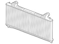 RADIATOR 3.0 BENZINA/DIESEL AUTO (710x440) JAGUAR XF 08-15 cod origine T2H2736