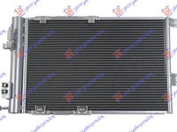 Radiator Ac/ -02 M/A (54x38 2x1 6)(With - Opel Astra G 1998 , 1850055