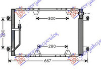 Radiator Ac/ 03-05 (57 5x38x1 6) 2 0tdi - Suzuki Grand Vitara 1999 , 95310-65d21