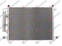 Radiator Ac/ 1.4 8v-16vbnz.(540x415)-Chevrolet Aveo Sdn-H/B-L/B 05-08 pentru Daewoo-Chevrolet,Chevrolet Aveo Sdn-H/B-L/B 05-08