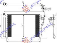 Radiator Ac/ 1 5 Crdi (50 5x35 16) - Hyundai Accent Sdn 2006 , 97606-1e300