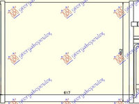 RADIATOR AC 1.6-1.8 BZ-2.0TDCi (58x46.5x1.6), VOLVO, VOLVO V40 12-, 858006400