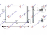 Radiator Ac/ 1 6i 16v Turbo-2 0 Tdci - Ford Transit/Tourneo Connect 2013 , 1785765