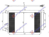 RADIATOR Ac/ 1.9JTD (56x34x1.6) - ALFA ROMEO 147 00-10, ALFA ROMEO, ALFA ROMEO 147 00-10, 019406420