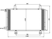 RADIATOR Ac/ 2,0 JTD (63x31.5x16) - SUZUKI SX4 07-13, SUZUKI, SUZUKI SX4 07-13, 083706400