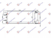 Radiator Ac/ 2 0 Turbo S Jcw Benzina (64 8x28 4x1 6) (228ps) - Mini Cooper/One (F55/F56) 2014 , 64509271206