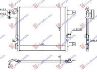 RADIATOR AC 3.6-3.8i BENZINA 2.8 CRD DIESEL AUTO -12 (470x450x18) - JEEP WRANGLER 4D 07-, JEEP, JEEP WRANGLER 2/4D 07-18, 179006400