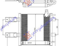 Radiator Ac/ (33 5x36 5) - Vw Polo 1999 , 6x0820411